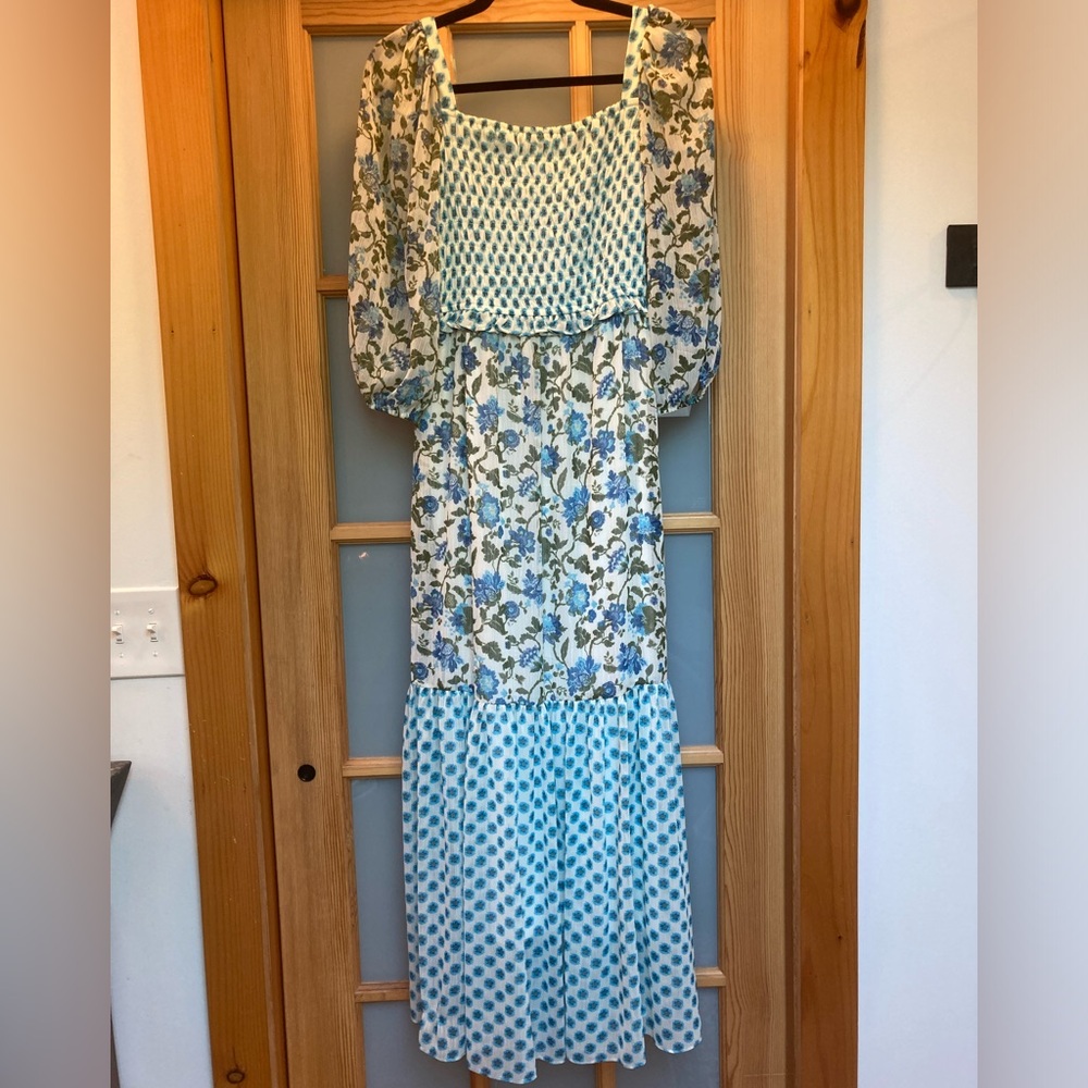 Floral Boho Maxi Dress NWOT